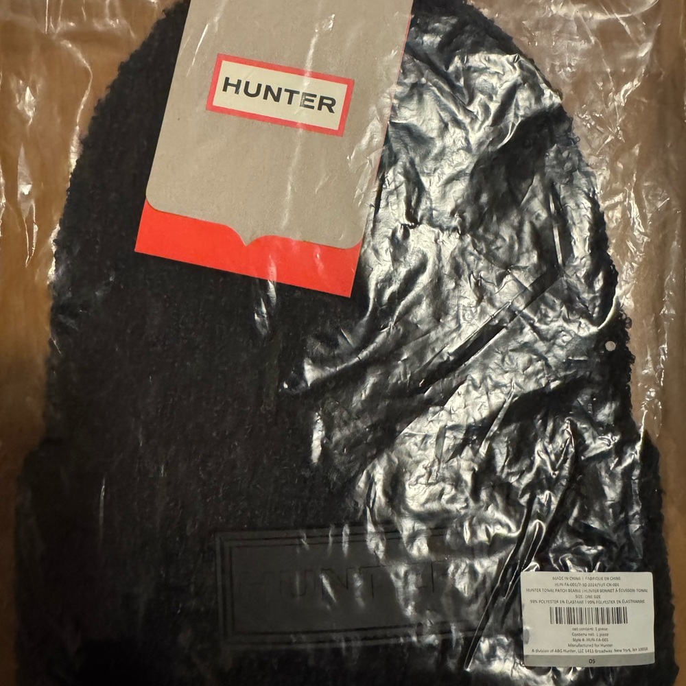 Hunter Black Beanie